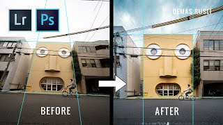 How to STRAIGHTEN YOUR PHOTOS  Lightroom amp Photoshop Tutorial [upl. by Elletnohs]