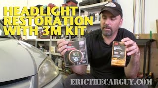 Restoring Headlights with 3M Kit EricTheCarGuy [upl. by Yeung89]