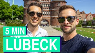 Lübeck in 5 minutes 👬 Visit the medieval German city Lübeck [upl. by Ninetta]