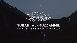 Surah AlMuzammil  Abdul Rahman Mossad سورة المزمل عبدالرحمن مسعد [upl. by Ahsatan776]