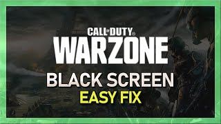 Modern Warfare  How to Fix Black Screen  PC [upl. by Aklog]