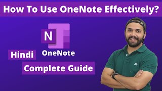 How To Use OneNote Effectively In Hindi Step by Step Guide 2020 [upl. by Busiek540]