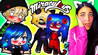 Miraculous Ladybug 🐞 Adrien amp Marinette Meet Their Future Selves 🐞 Gacha Club Mini Movie Reaction [upl. by Lusty]