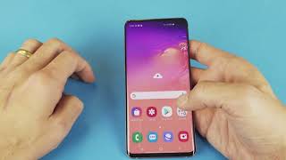 Galaxy S10S10S10E How to Uninstall  Delete Apps [upl. by Eellehs]