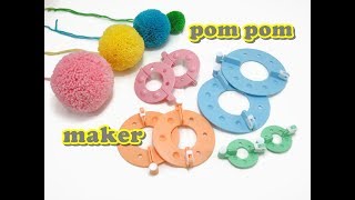 Pom Pom Maker  HOW TO [upl. by Nerrej]