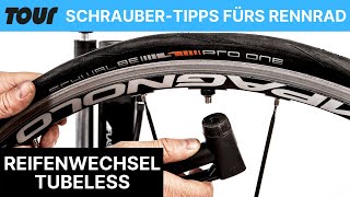 TubelessReifen montieren am Rennrad Tipps amp Tricks [upl. by Adamina]