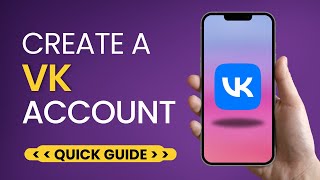 Create A VK Account 2024  VK App Account Registration [upl. by Mirth]