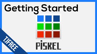 Piskel  Getting Started Pixel Art Drawing [upl. by Nnail475]