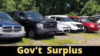 State Surplus Vehicle Auction WalkAround and Selling Prices [upl. by Bishop]