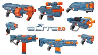 Nerf Elite 20  Series Overview amp Top Picks [upl. by Aynekat]