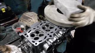 Cylinder head resurface best skills [upl. by Othe564]