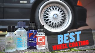 The Best Ceramic Coating for Alloy Wheels  Extreme Detailing Product Comparisons [upl. by Nimajneb]