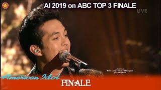 Laine Hardy “Jambalaya”by Marc Williams  American Idol 2019 Finale [upl. by Anaiuq]