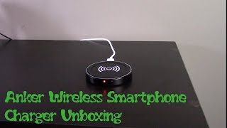 Anker Wireless charger unboxing and setup [upl. by Nrek]