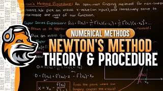 Newton’s Method  Numerical Methods [upl. by Agnella932]