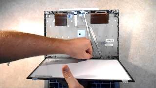 Laptop screen replacement  How to replace laptop screen HP EliteBook 8460p Tutorial [upl. by Jacklyn]