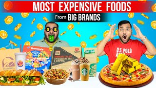 Expensive Food From Big Brands  Expensive Food Challenge  Viwa Food World [upl. by Nnazus]