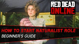 How To Start The Naturalist Role  Red Dead Online Naturalist DLC [upl. by Nerfe502]