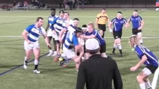 Christendom College vs Duke University Rugby Highlights [upl. by Manwell136]