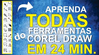 Aprenda todas as ferramentas do CorelDRAW em 24 minutos [upl. by Azmah]