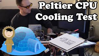 💻 Peltier CPU Cooling Test [upl. by Violette]