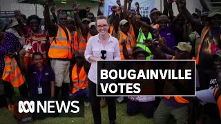 Bougainville votes overwhelmingly for independence from Papua New Guinea  ABC News [upl. by Primalia]