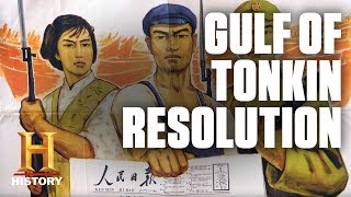 The Gulf of Tonkin Resolution  History [upl. by Sirehc163]