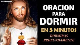 Oración para Dormir en 5 minutos te dormirás profundamente ✰ ☽ [upl. by Aseeram]