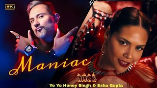 MANIAC  Bonus Track  fromquot Glory  I AM A MANIAC  HONEY SINGH NEW SONG​ esha HydraMusicSong [upl. by Jardena302]