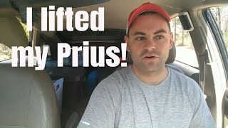 CarLife I LIFTED my Toyota Prius testing it out offroad [upl. by Hasseman37]