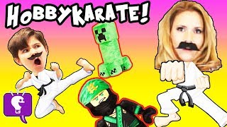 HobbyMommy Karate Toy Surprise by HobbyKidsTV [upl. by Emmerie339]