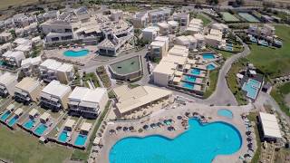 Royal Blue Resort amp Spa in Rethymno Crete Greece [upl. by Wildon50]