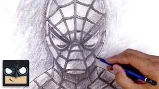 How To Draw SpiderMan  YouTube Studio Sketch Tutorial [upl. by Yrrab]