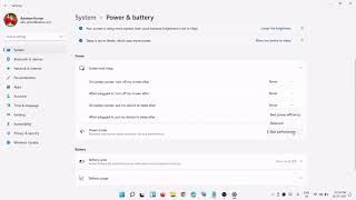 Windows 11 How To Change Power And Sleep settings [upl. by Rialb614]