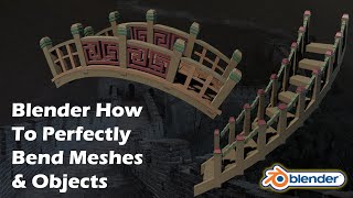 Blender How To Perfectly Bend Meshes amp Objects [upl. by Noah]