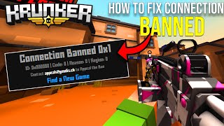 KrunkerIO How to remove IPBan Connection Banned 2021 [upl. by Michon523]