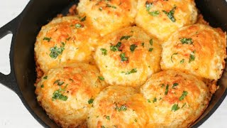 Easy Drop Biscuits amp Garlic Cheddar Biscuits [upl. by Euqina]