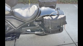 2021 Honda Rebel 1100 Saddlebags Overview and install [upl. by Cirilo]