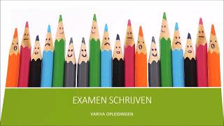 Examen Nederlands  Schrijven [upl. by Anileda]