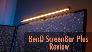 BenQ ScreenBar Plus Monitor Light  Unboxing Setup amp Review [upl. by Pierre]