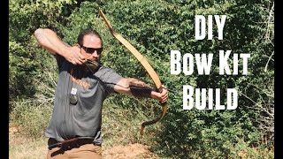 DIY Bamboo Horse Bow Kit by Mead Longbows  Primitive Archery [upl. by Aneehsat]