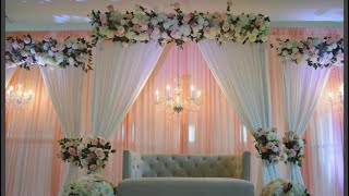 DIY Multiple Backdrop Stage Decor [upl. by Karilla]