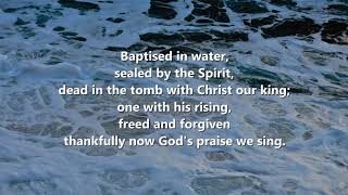 Baptised in water [upl. by Dirraj]