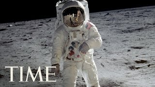 A History Of Spacewalks First Walk On The Moon July 21 1969  TIME [upl. by Friedly]