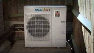 Mitsubishi Ecodan Heat Pump [upl. by Aihsetan]