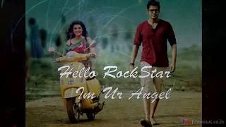 Hello Rock Star Song Fan Made Lyrical Video  1  Nenokkadine  Mahesh Babu  Kriti Sano [upl. by Akino]