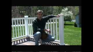 How to Install Composite Deck Railing Video [upl. by Zilevi401]