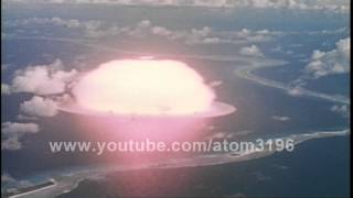 HD 1946 atomic bomb test operation crossroads Able shot in color [upl. by Verney]