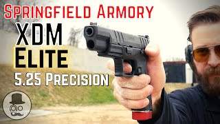 Springfield Armory XDM Elite 525 An iron sighted competition gun [upl. by Liddie]