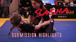 Womens Jiu Jitsu Submission Highlights from Sasha [upl. by Gemina]